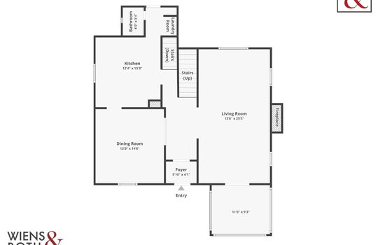 3510 River Rd Floor Plan1 with Logo-1