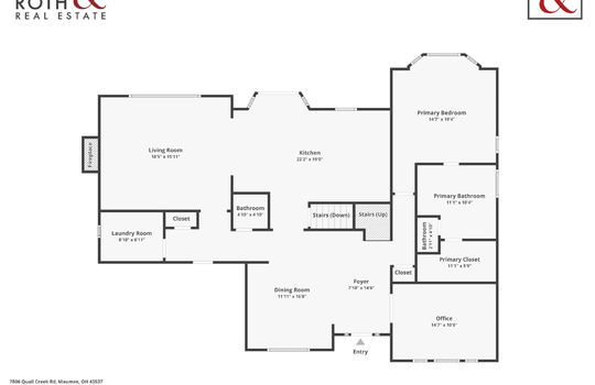 7809 Quail Creek Floor Plan2 with Logo-1