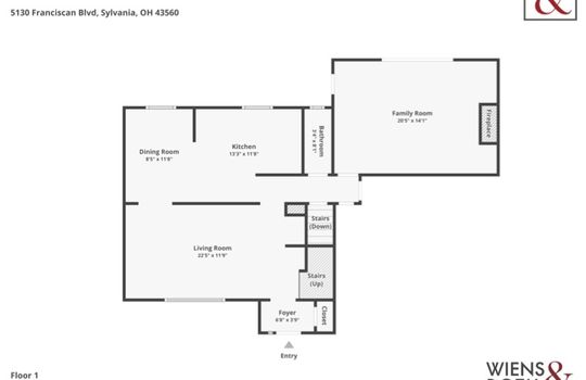 5130 Franciscan Floor Plan1 with Logo