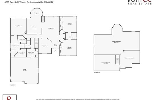4263 Deerfield Floor Plan3 with Logo
