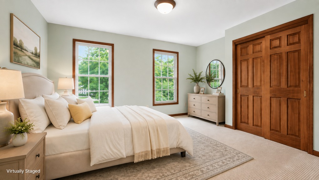 125 Cassidy Virtual Staging Bedroom