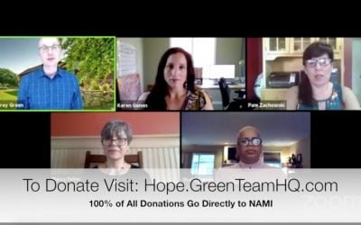 Team Up for Hope: The Green Team Went Live with NAMI Orange County, NY