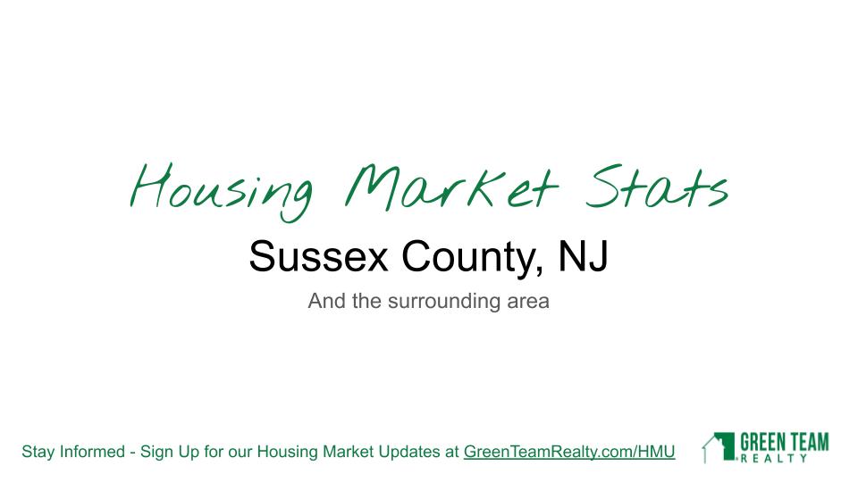 Housing Market Update from Green Team Realty