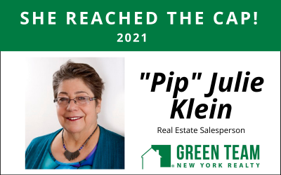 Congrats to “Pip” Julie Klein For Reaching the Cap!