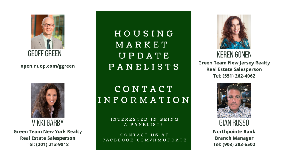 Housing Market Update November 2021 Panelists