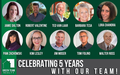 Celebrating Five Years with Green Team