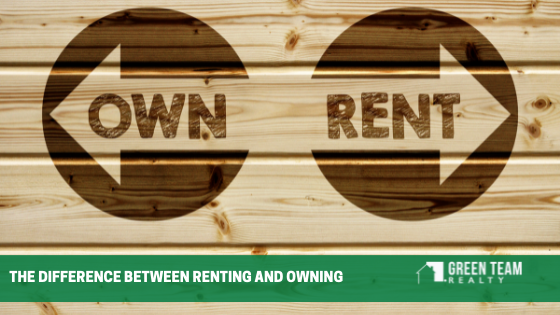 The Difference Between Renting and Owning