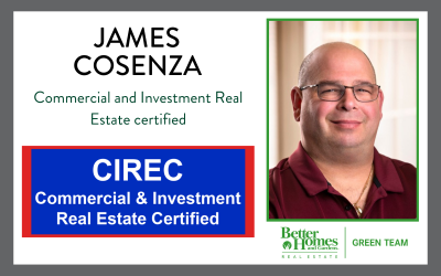James Cosenza receives his CIREC Designation