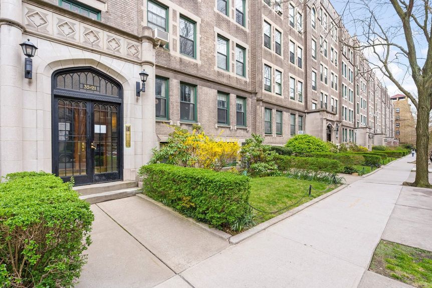 Outdoor view of the entrance