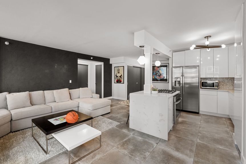 Living Room and Kitchen