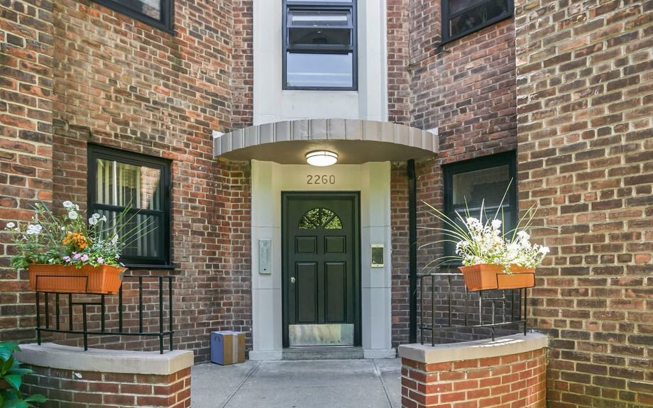 Outdoor view of the entrance