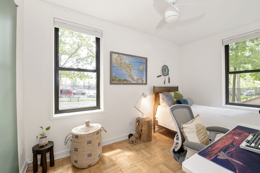 Bedroom and study table