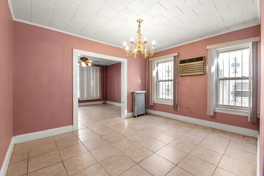 Living room on the first floor