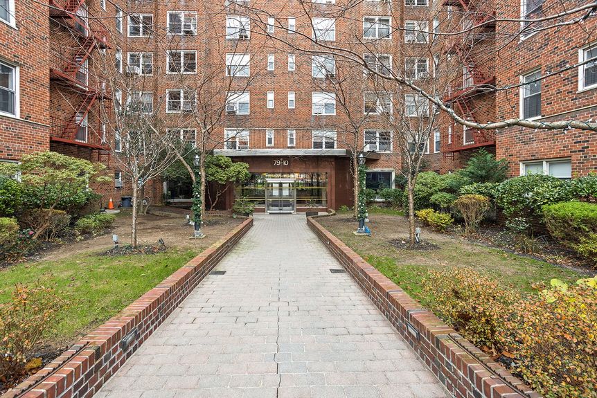 Exterior of the building