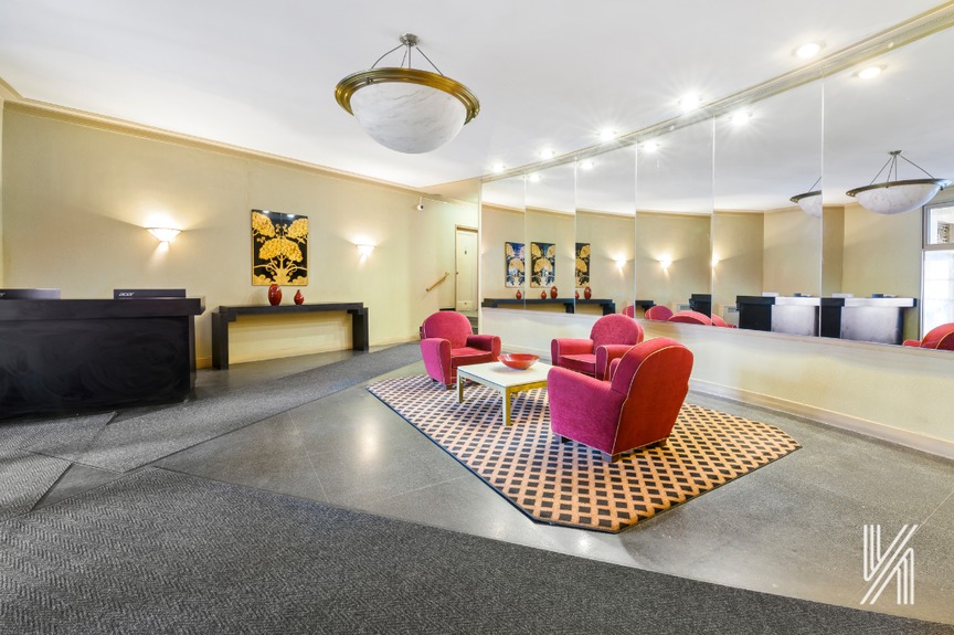 Lobby with lounging area