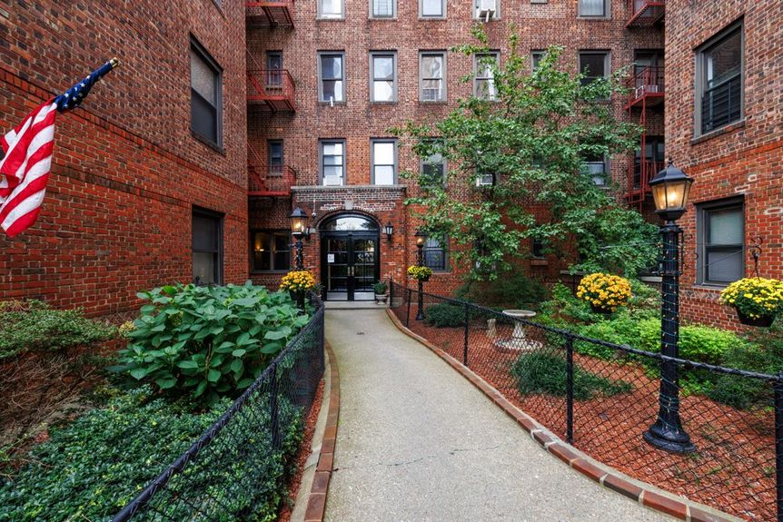 Exterior of the building