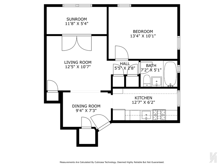 Floor plan of 39-65 51st St, 1G