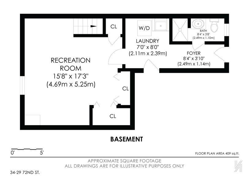 34-29 72nd Street in Jackson Heights Floorplan