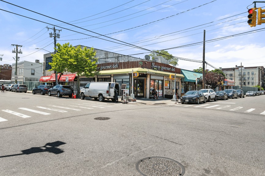 Outside of the commercial building