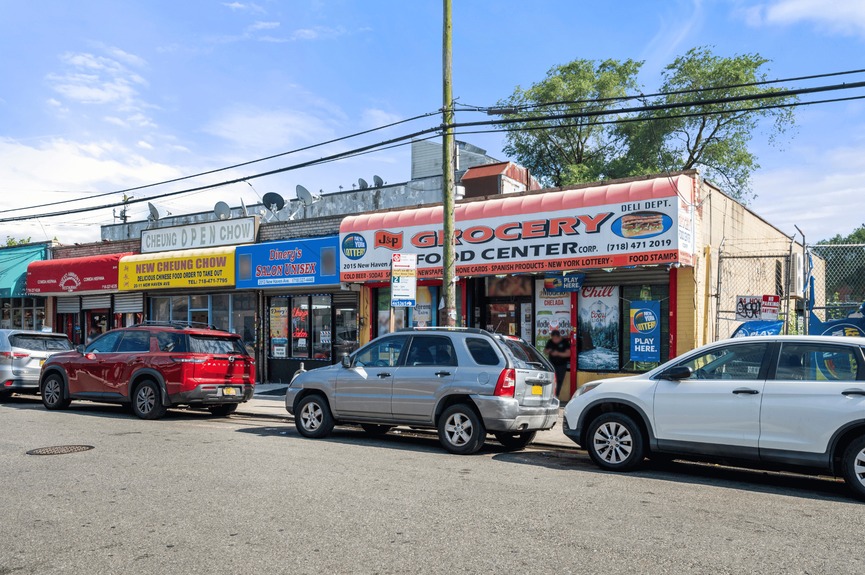 Outside of the commercial building