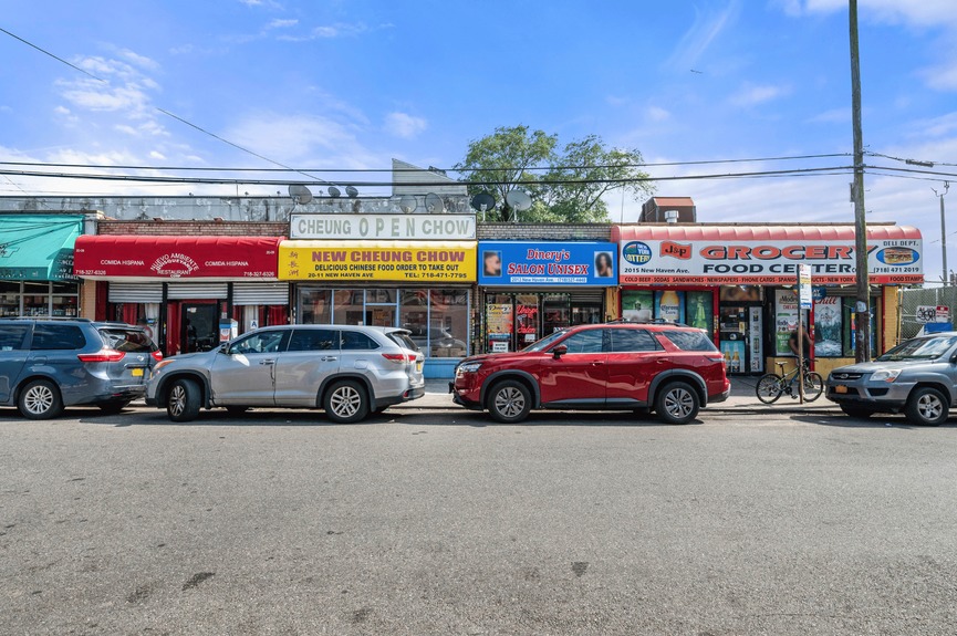 Outside of the commercial building
