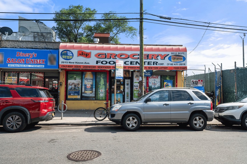 Outside of the commercial building