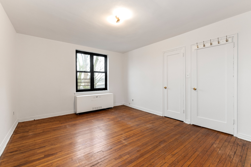 Bedroom at 22-60 79th St, Unit 3E, a condo apartment in Astoria, Queens (11370).