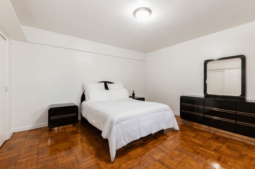 Bedroom at 33-24 Junction Blvd, Unit 1R, a co-op apartment in Jackson Heights, Queens (11372).