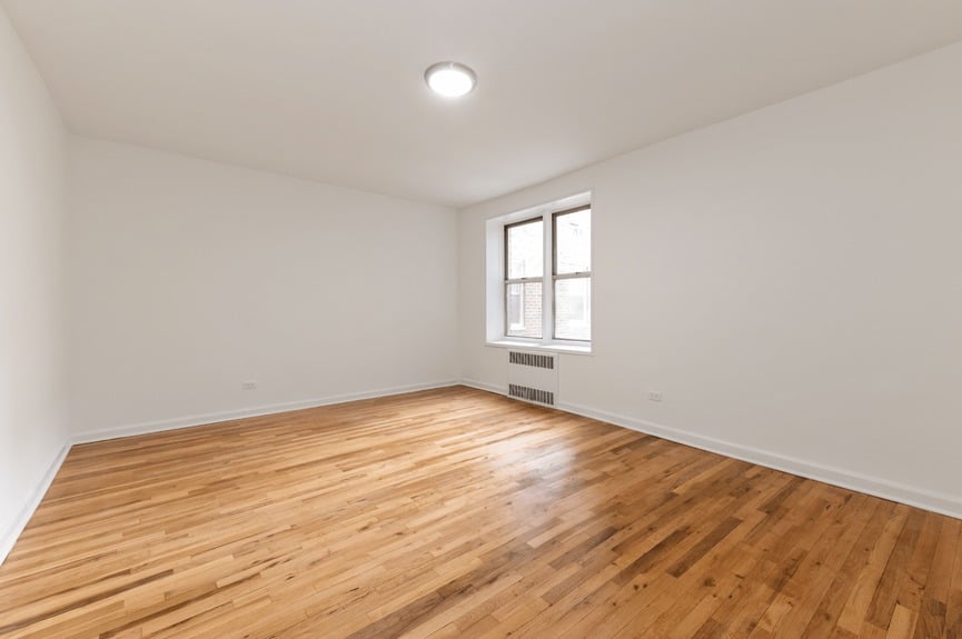 Bedroom at 79-10 34th Ave, Unit 4U, a co-op apartment in Jackson Heights, Queens (11372).