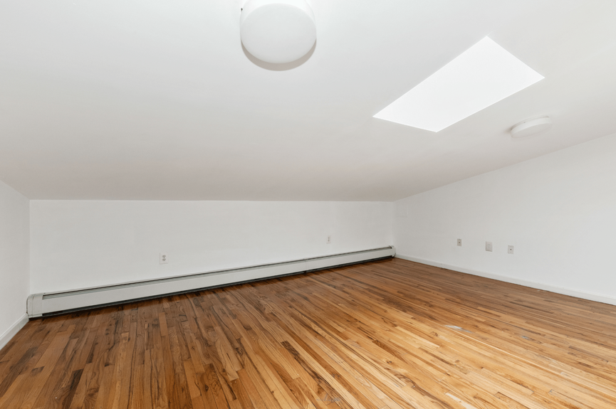 Attic at 426 54th St, a multi-family home in Sunset Park, Brooklyn (11220).