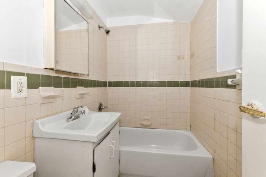 Bathroom at 426 54th St, a multi-family home in Sunset Park, Brooklyn (11220).