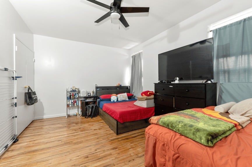 Bedroom at 426 54th St, a multi-family home in Sunset Park, Brooklyn (11220).