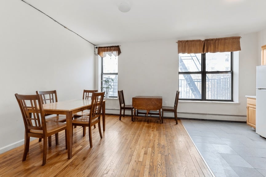 Dining Area and Kitchen at 426 54th St, a multi-family home in Sunset Park, Brooklyn (11220).