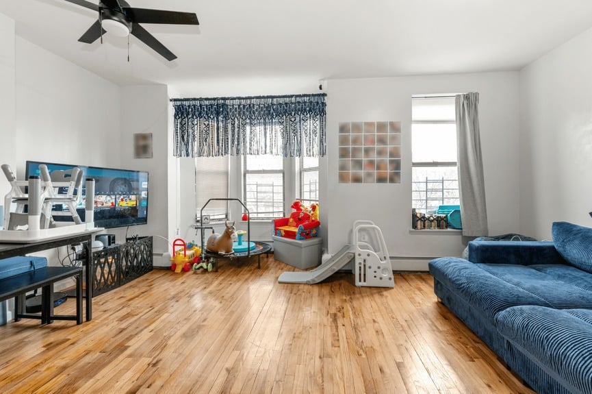 Playroom at 426 54th St, a multi-family home in Sunset Park, Brooklyn (11220).