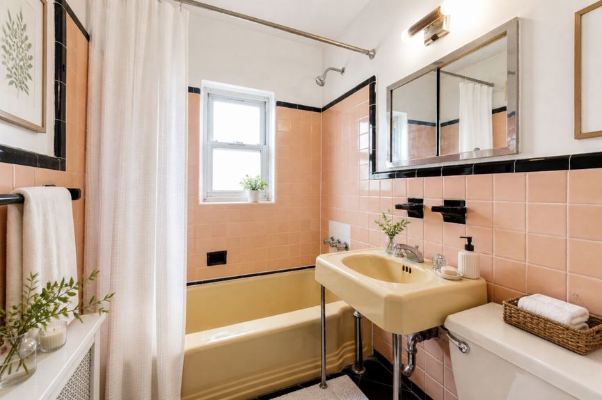 Bathroom at 20-29 28th St, a single-family home in Astoria, Queens (11105).