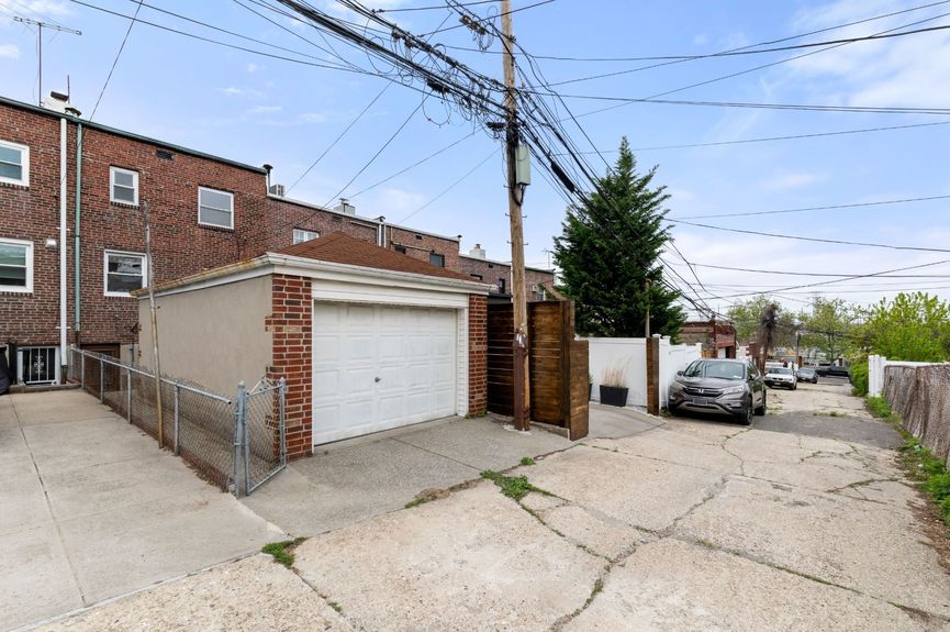Garage at 20-29 28th St, a single-family home in Astoria, Queens (11105).