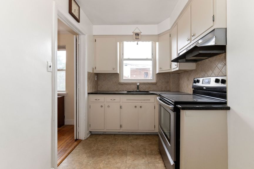 Kitchen at 20-29 28th St, a single-family home in Astoria, Queens (11105).