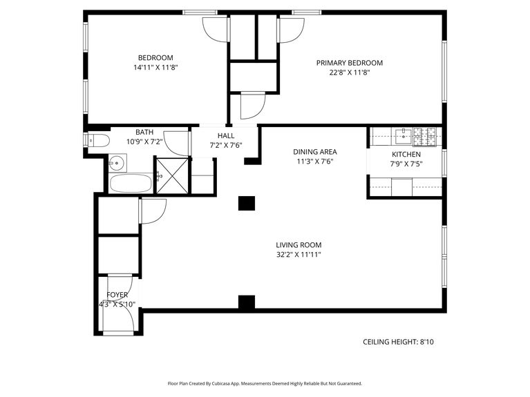 Floorplan at 35-24 78th St, Unit B24,, a co-op apartment in Jackson Heights, Queens (11372).