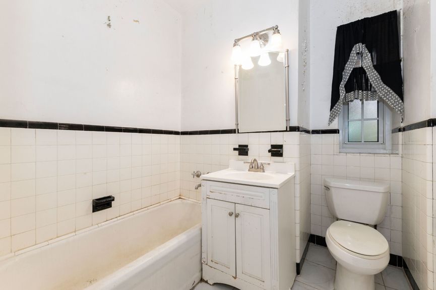 Bathroom at 35-24 78th St, Unit B24,, a co-op apartment in Jackson Heights, Queens (11372).