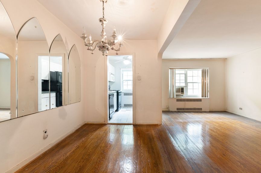 Dining area at 35-24 78th St, Unit B24,, a co-op apartment in Jackson Heights, Queens (11372).