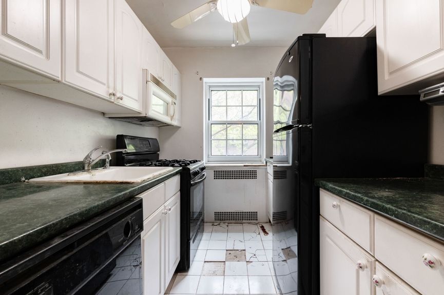 Kitchen at 35-24 78th St, Unit B24,, a co-op apartment in Jackson Heights, Queens (11372).
