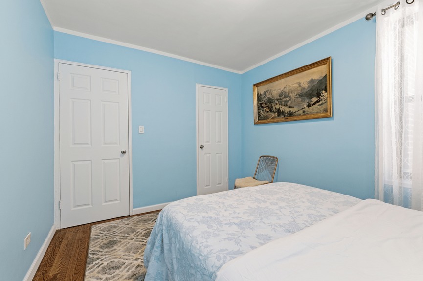 Bedroom at 33-45 94th St, Unit 4H, a co-op apartment in Jackson Heights, Queens (11372)