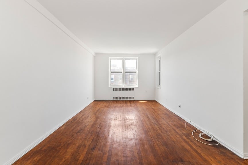 Living Room at 88-01 35th Ave, Unit 6B, a co-op apartment in Jackson Heights, Queens (11372)