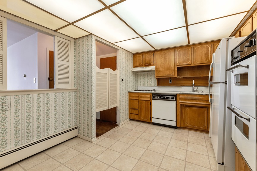 Kitchen at 144-24 25th Drive, a multi-family home in Flushing, Queens (11354)