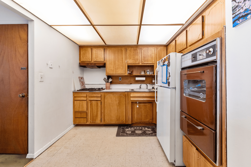 Kitchen at 144-24 25th Drive, a multi-family home in Flushing, Queens (11354)