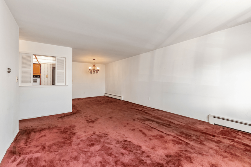 Living room and Dining Area at 144-24 25th Drive, a multi-family home in Flushing, Queens (11354)