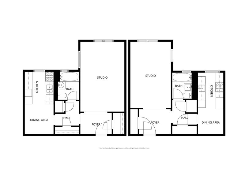 Floor plans at 25-40 31st Ave, Units 6E/6F, a co-op apartment in Astoria, Queens (11106)