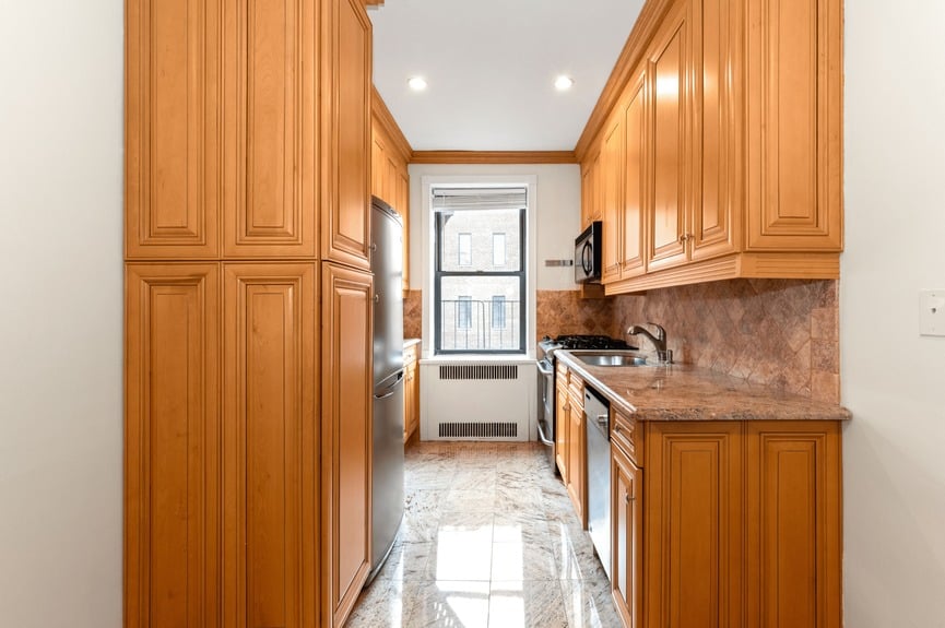 Kitchen at 25-40 31st Ave, Unit 6E, a co-op apartment in Astoria, Queens (11106)
