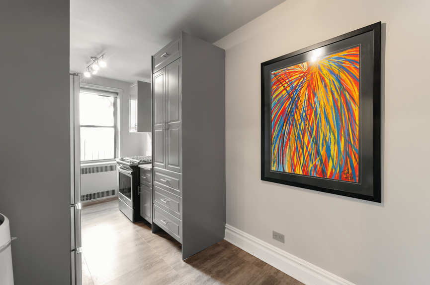 Kitchen at 25-40 31st Ave, Unit 6F, a co-op apartment in Astoria, Queens (11106)