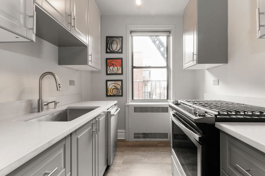 Kitchen at 25-40 31st Ave, Unit 6F, a co-op apartment in Astoria, Queens (11106)